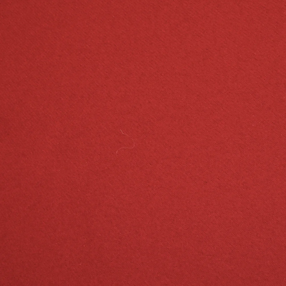 100% cachemire double face rouge au mètre - Image 6