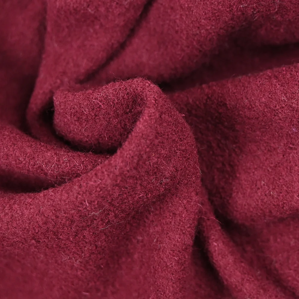 100% Laine bouillie bordeaux - Image 2