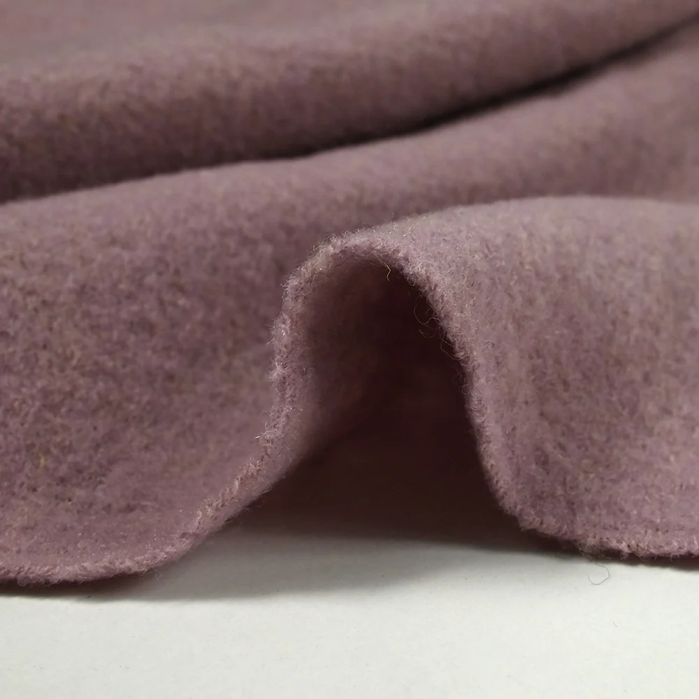 100% Laine bouillie mauve - Image 6