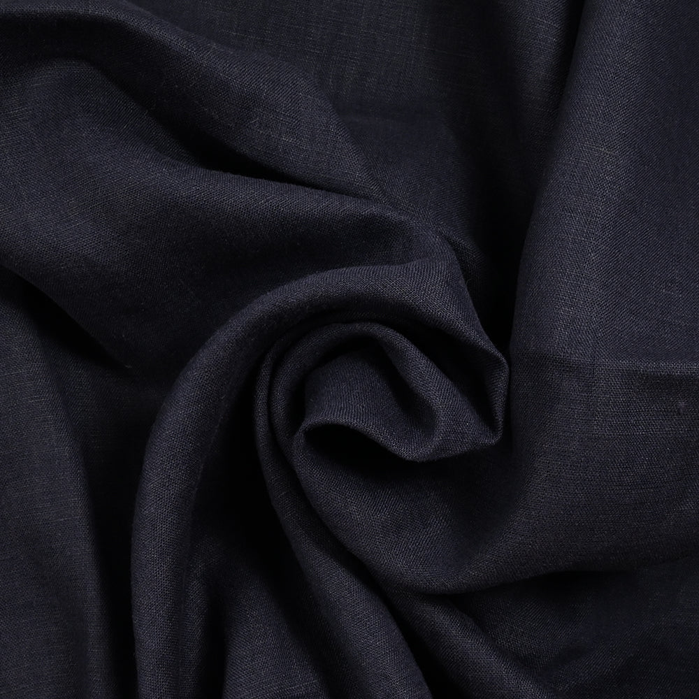 100% Lin bleu nuit - Image 2