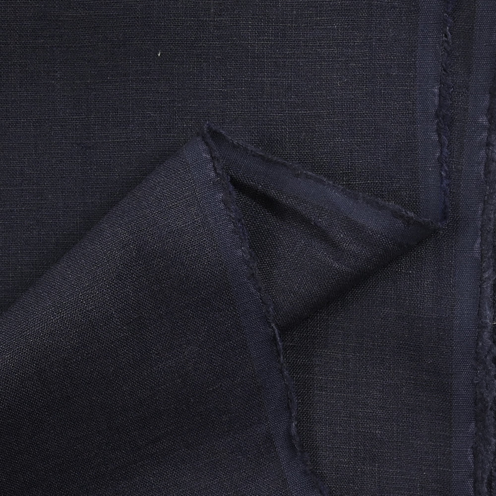 100% Lin bleu nuit - Image 4