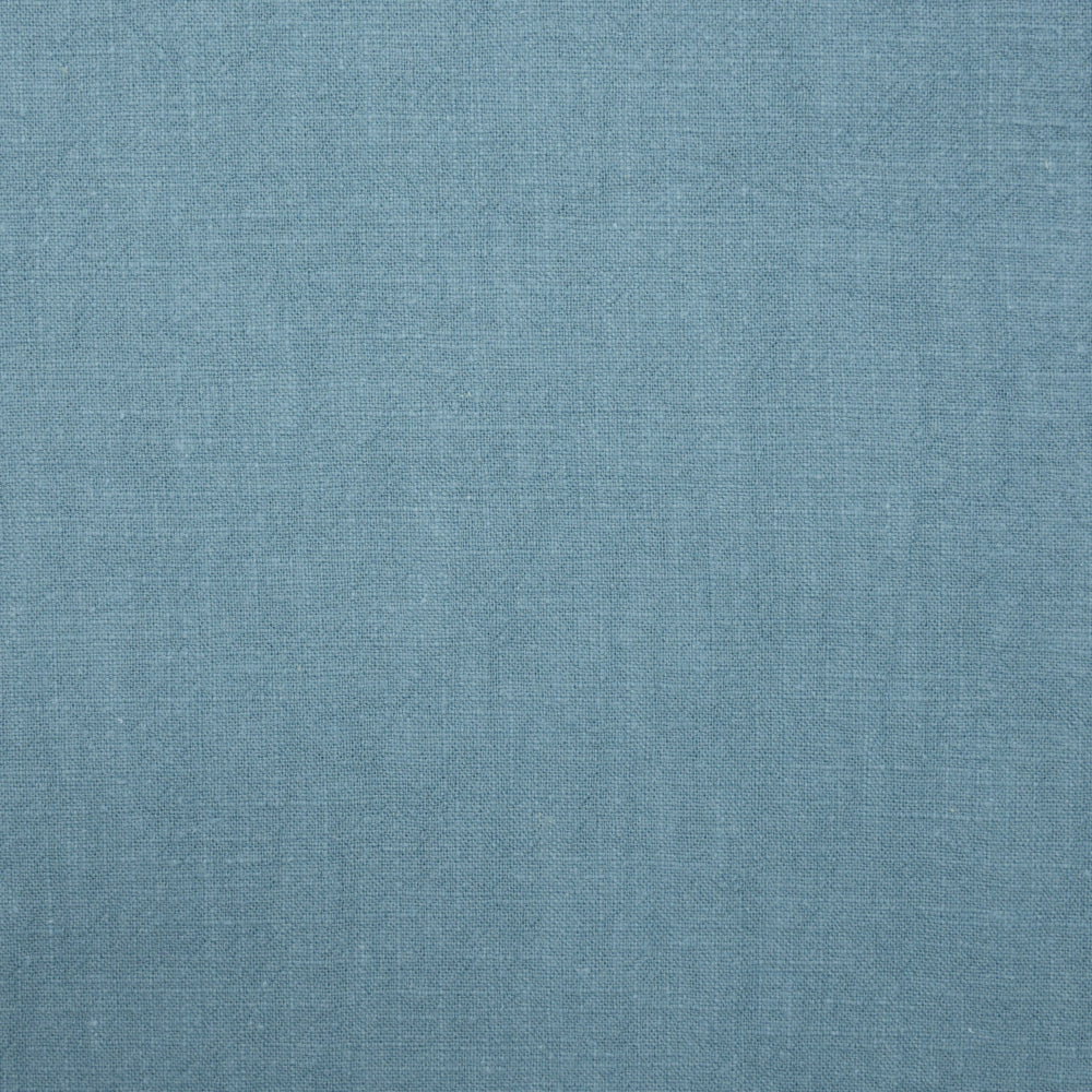 100% Lin lavé bleu barbeau - Image 3