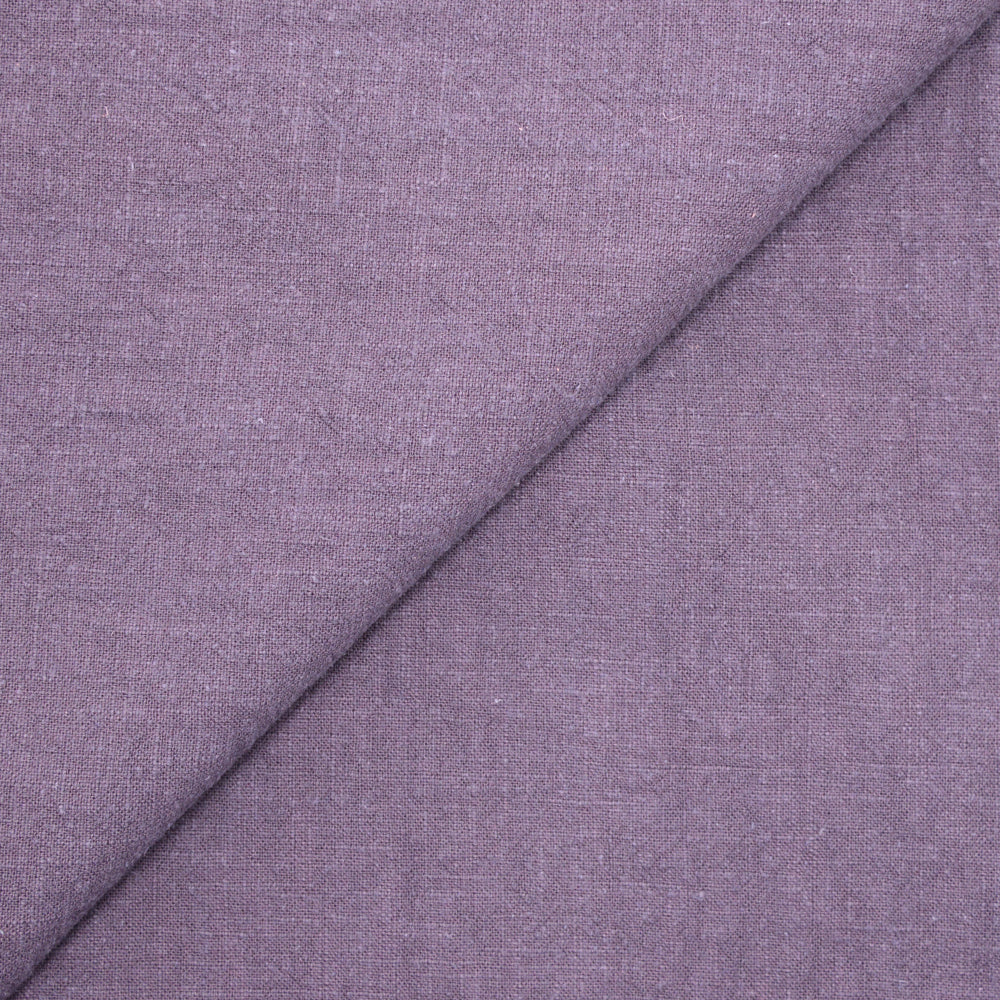 100% Lin lavé mauve