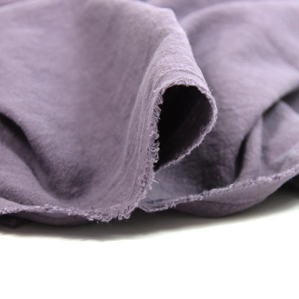 100% Lin lavé mauve - Image 4