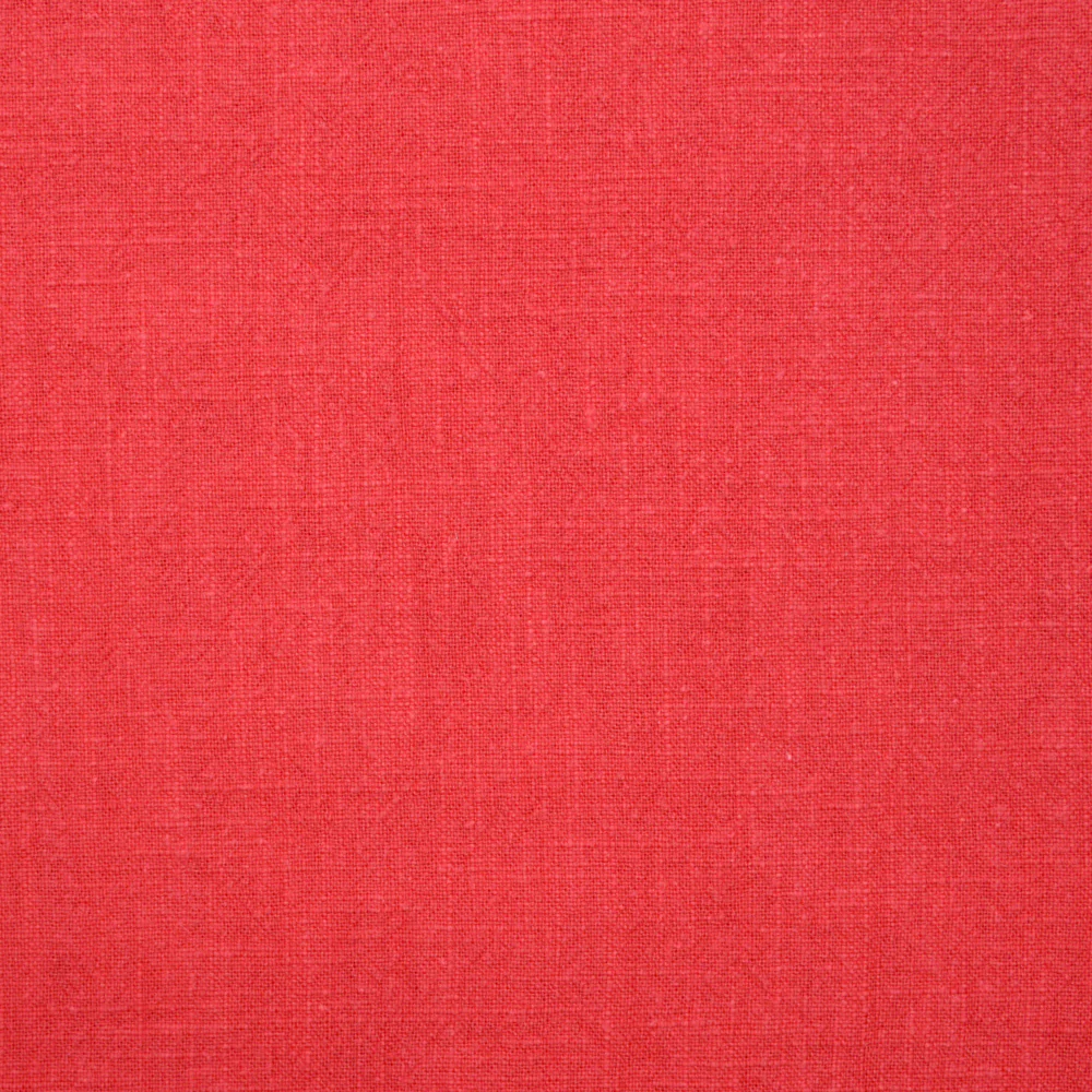100% Lin lavé rouge - Image 3