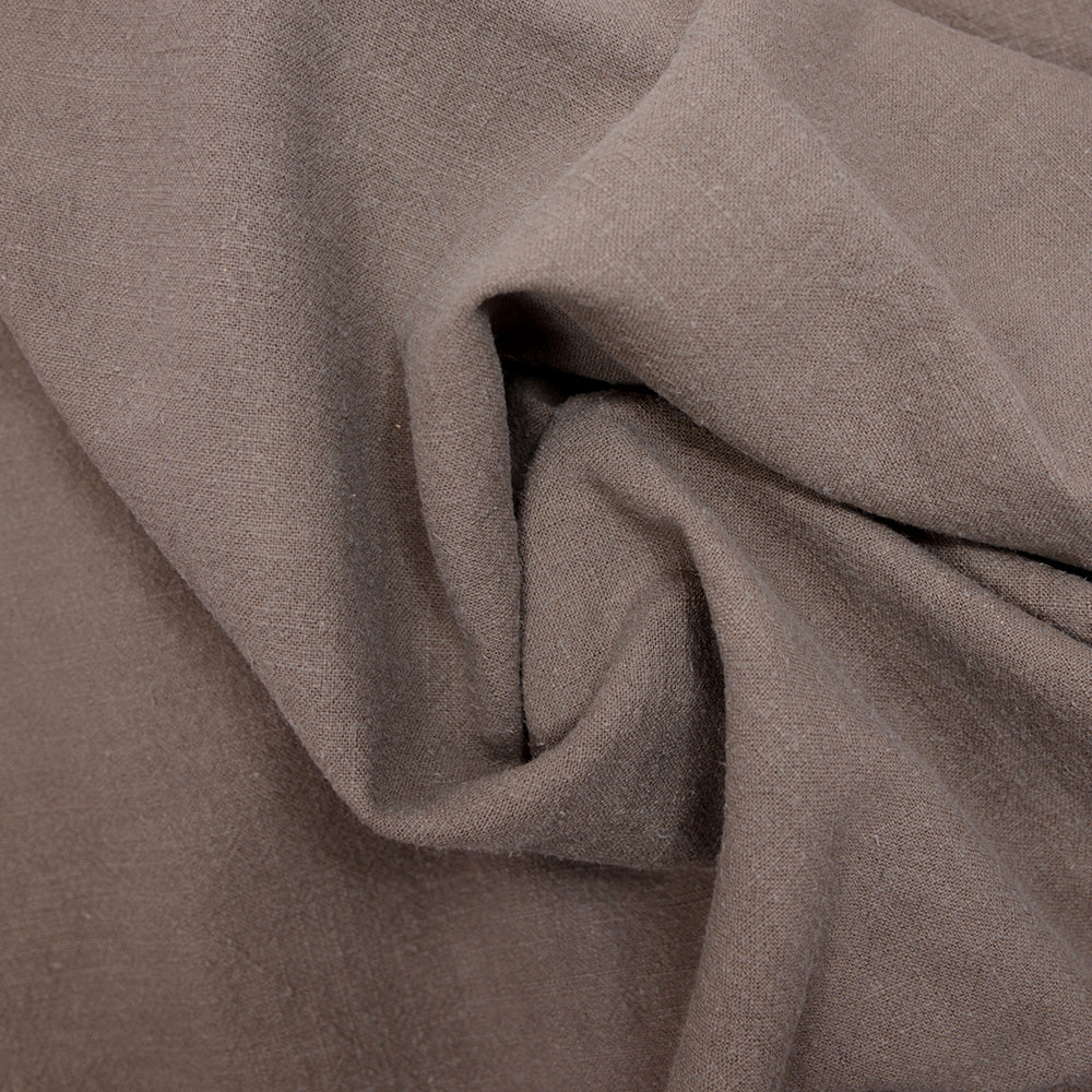 100% Lin lavé taupe - Image 2
