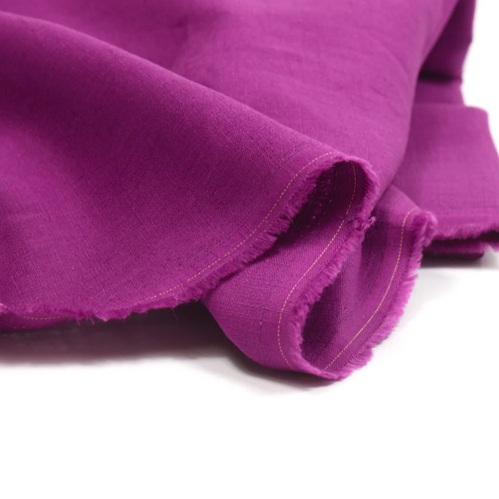 100% Lin magenta - Image 4