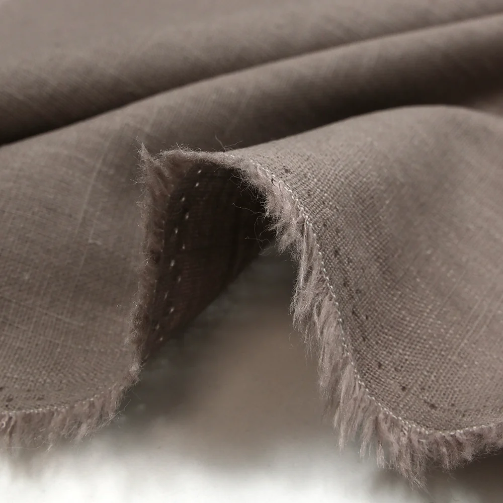 100% Lin taupe rosé - Image 5
