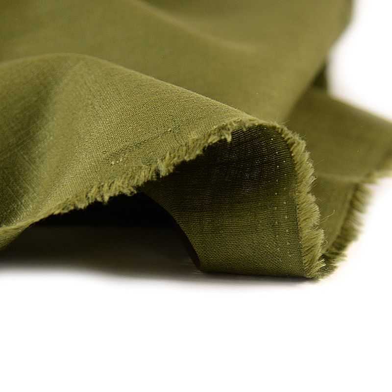 100% Lin vert kaki - Image 4