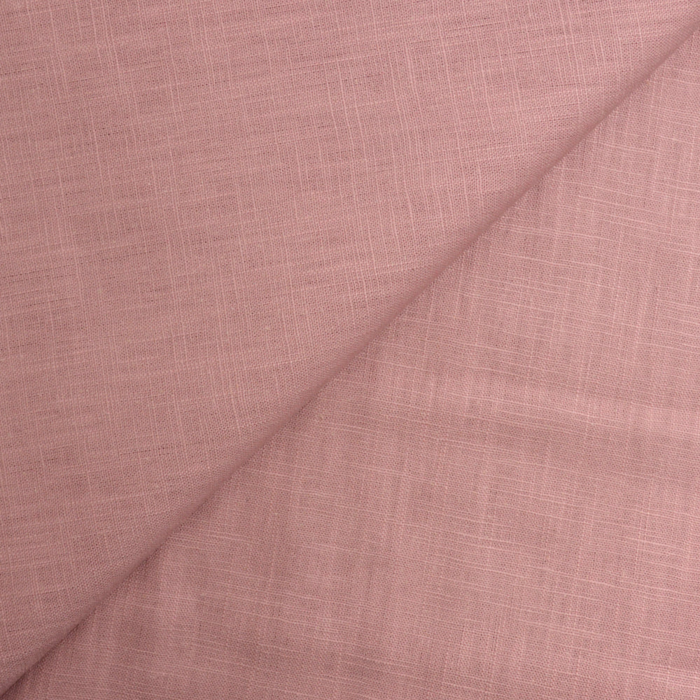 100% Lin vieux rose