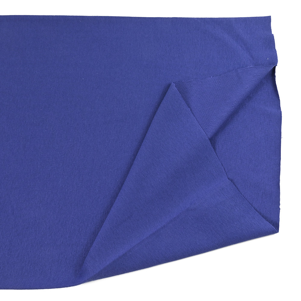 Bord-côte tubulaire bleu indigo vendu au mètre - Image 4