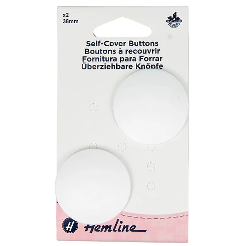 Boutons nylon n°38 à recouvrir X2