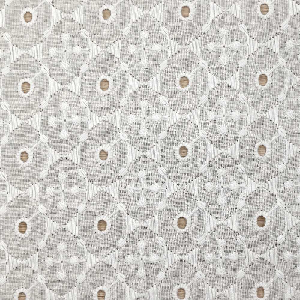 Broderie anglaise Deirdre blanc cassé - Image 4