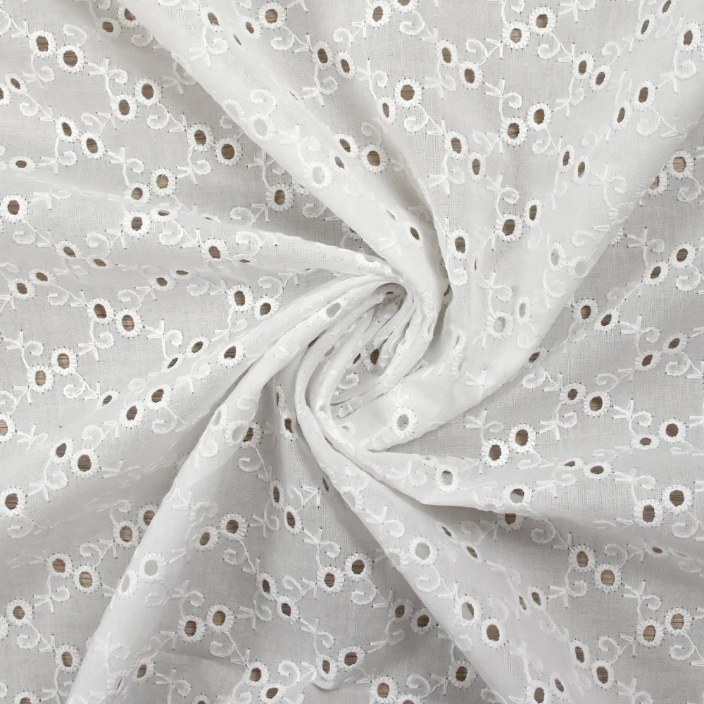 Broderie anglaise Eilidh blanc cassé - Image 2