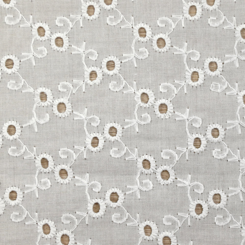 Broderie anglaise Eilidh blanc cassé - Image 4