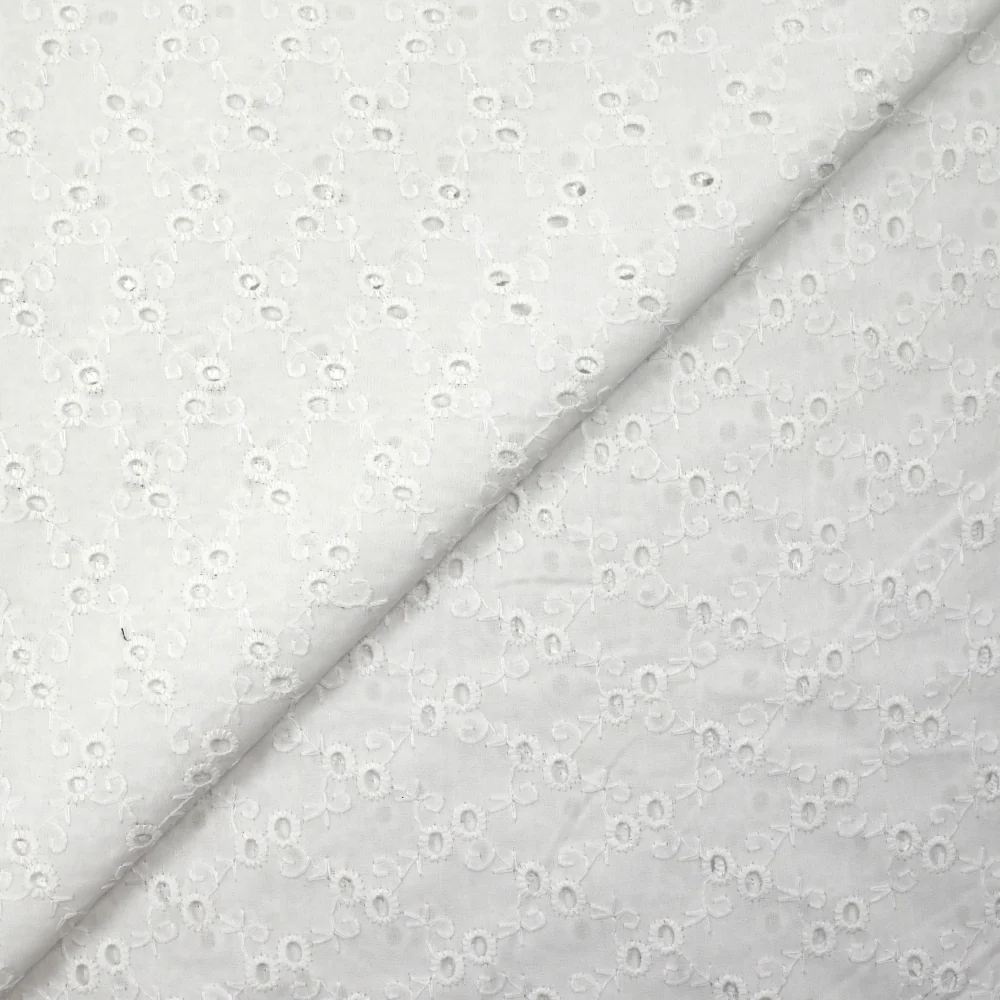 Broderie anglaise Eilidh blanc cassé - Image 5