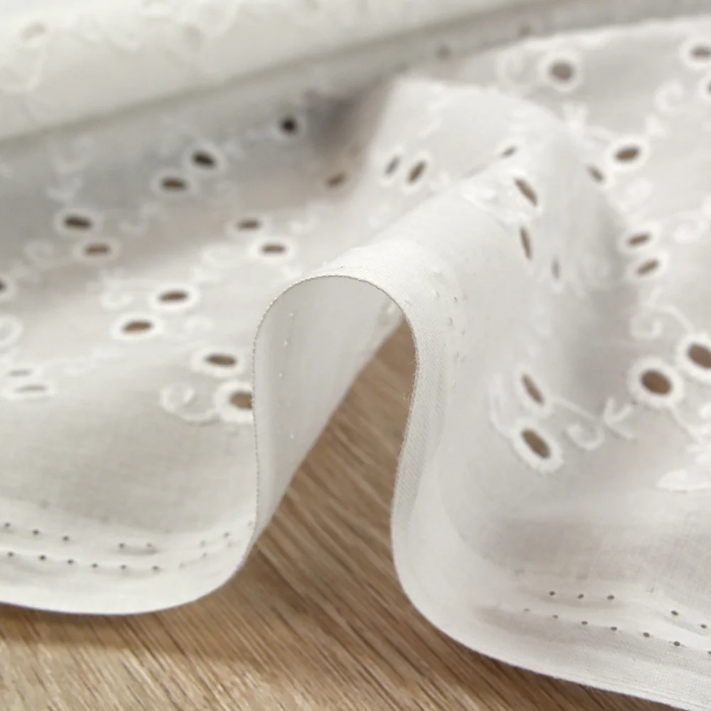 Broderie anglaise Eilidh blanc cassé - Image 7
