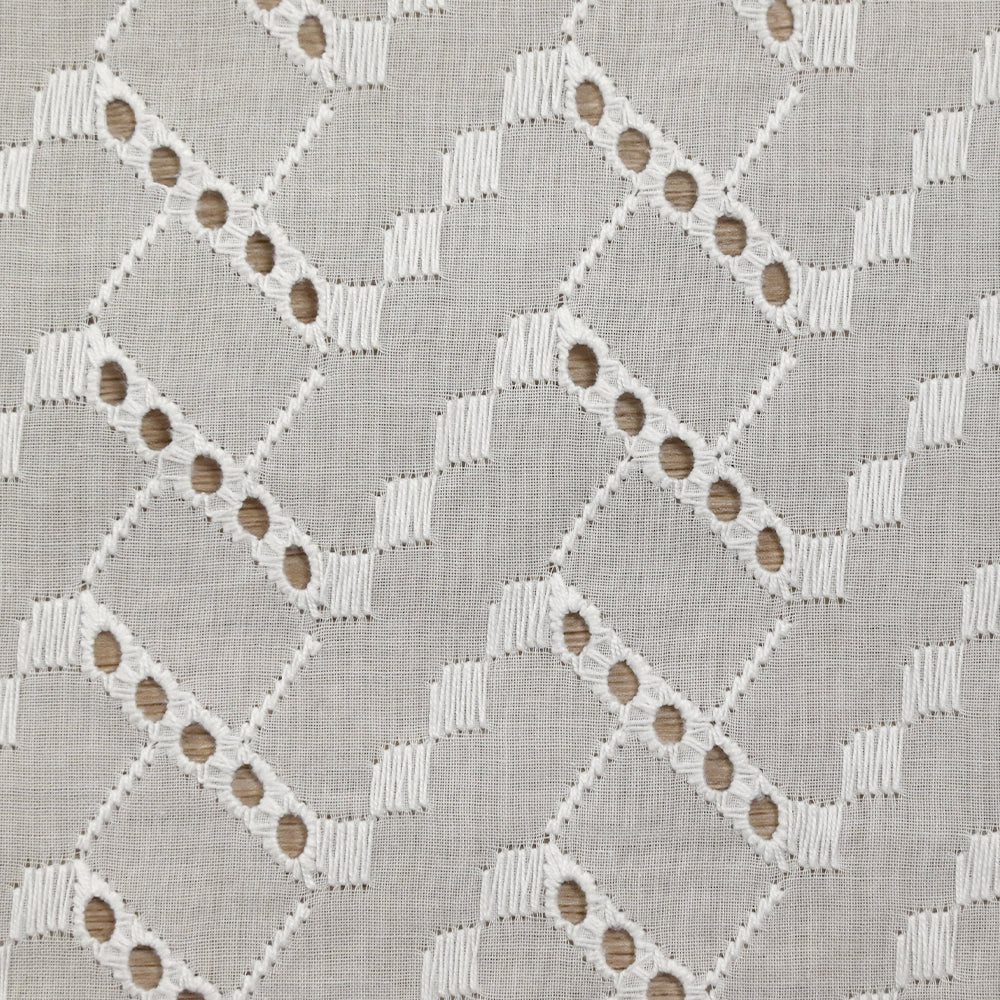 Broderie anglaise Freya blanc cassé - Image 4