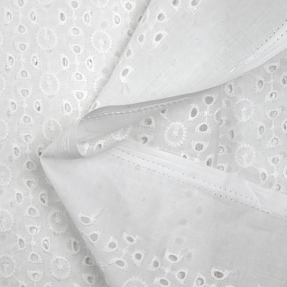 Broderie anglaise Fyona blanc cassé - Image 6