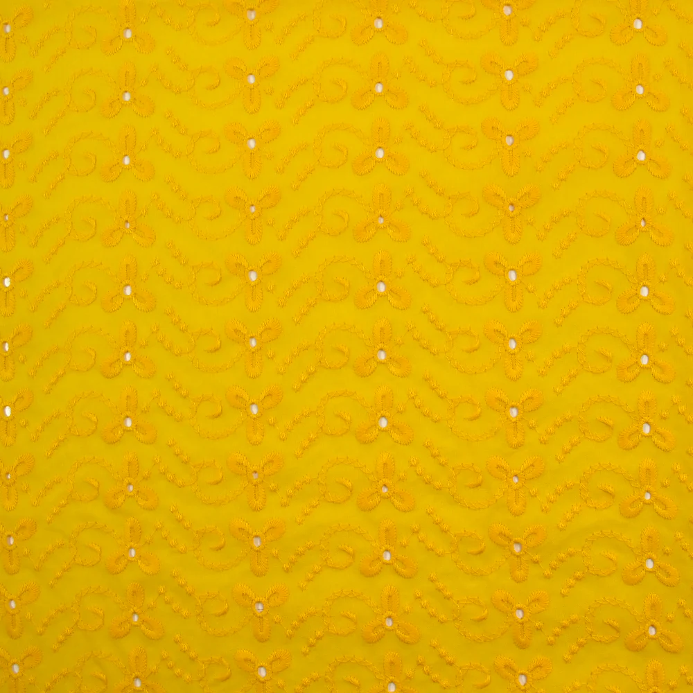 Broderie anglaise Izanagi jaune - Image 4