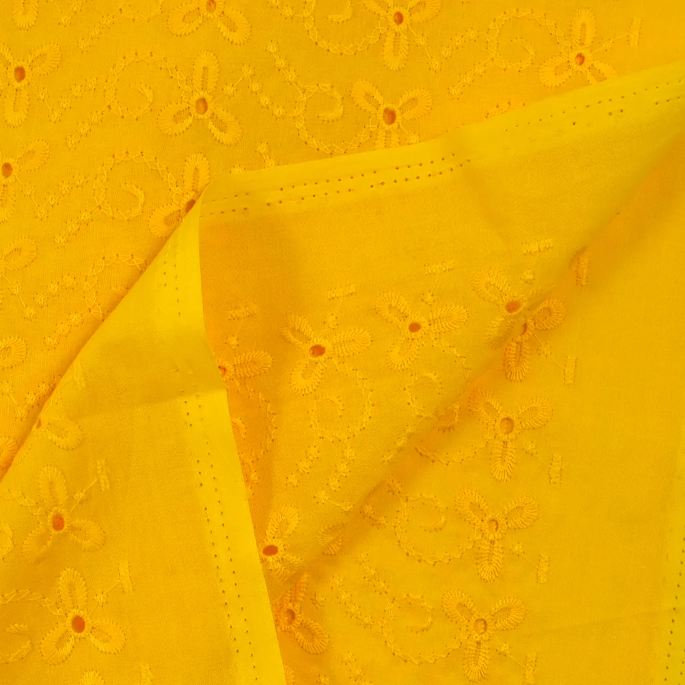 Broderie anglaise Izanagi jaune - Image 5