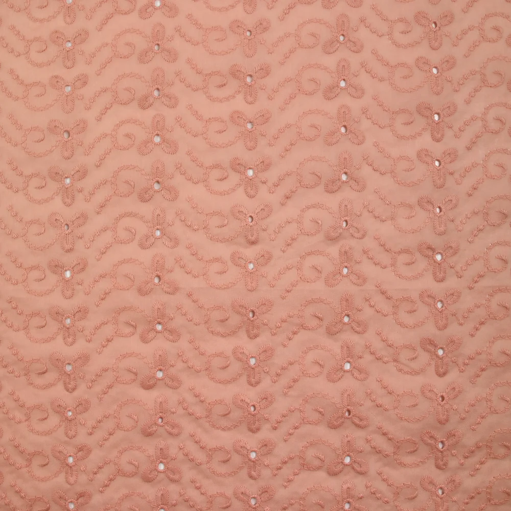 Broderie anglaise Izanagi vieux rose - Image 4