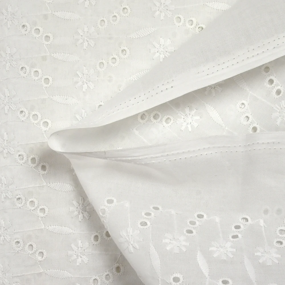 Broderie anglaise Johanna blanc cassé - Image 6