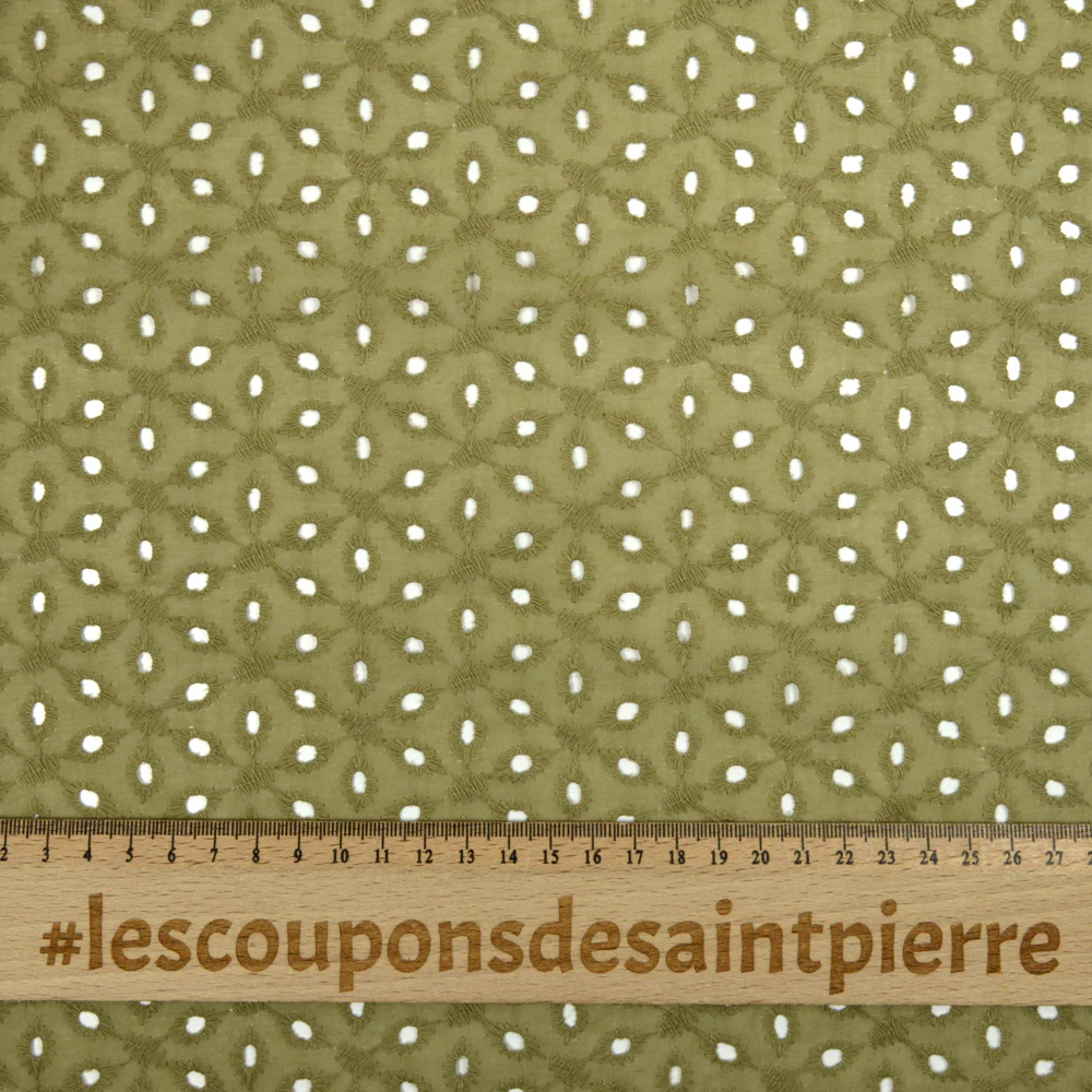Broderie anglaise Konohana kaki - Image 4