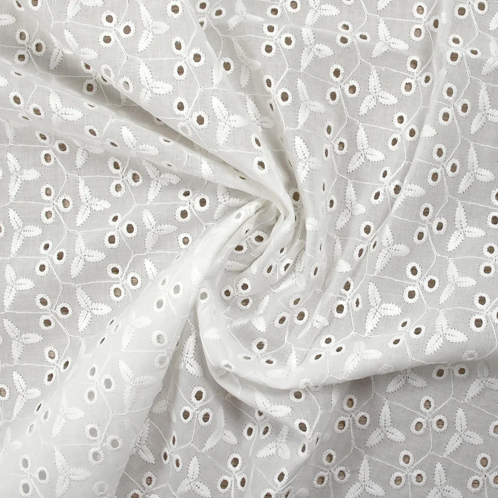 Broderie anglaise Maeve blanc cassé - Image 2