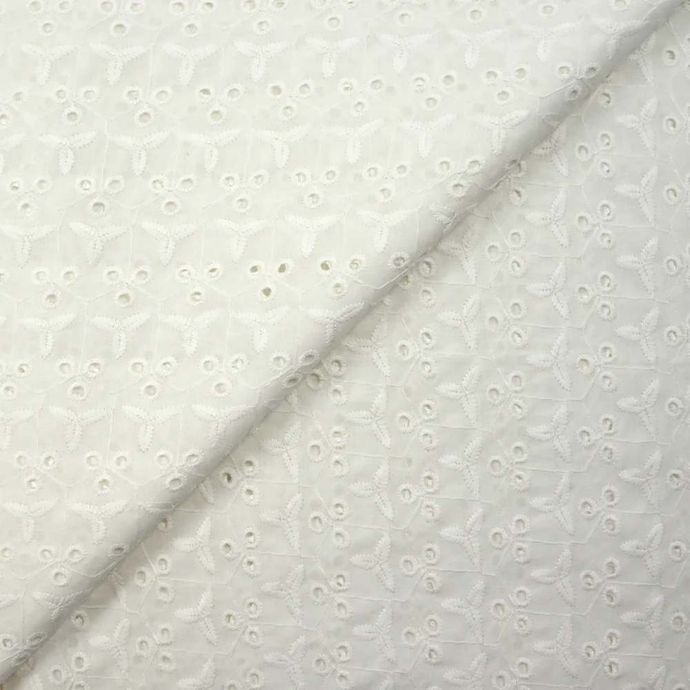 Broderie anglaise Maeve blanc cassé - Image 6