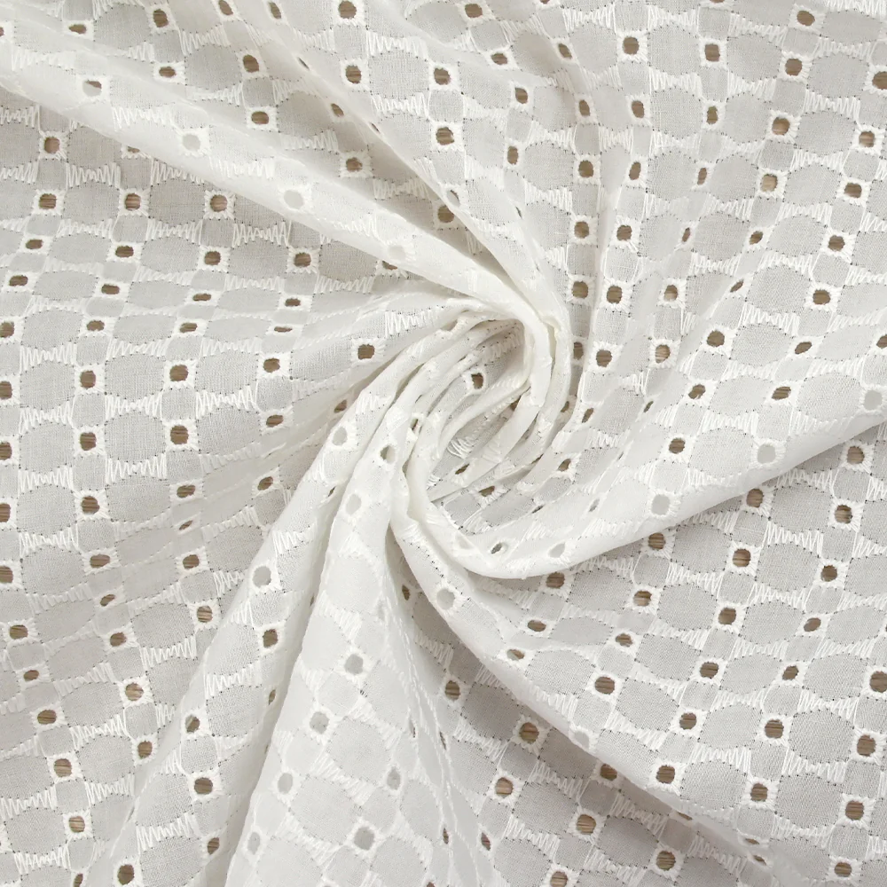 Broderie anglaise Maja blanc cassé - Image 2