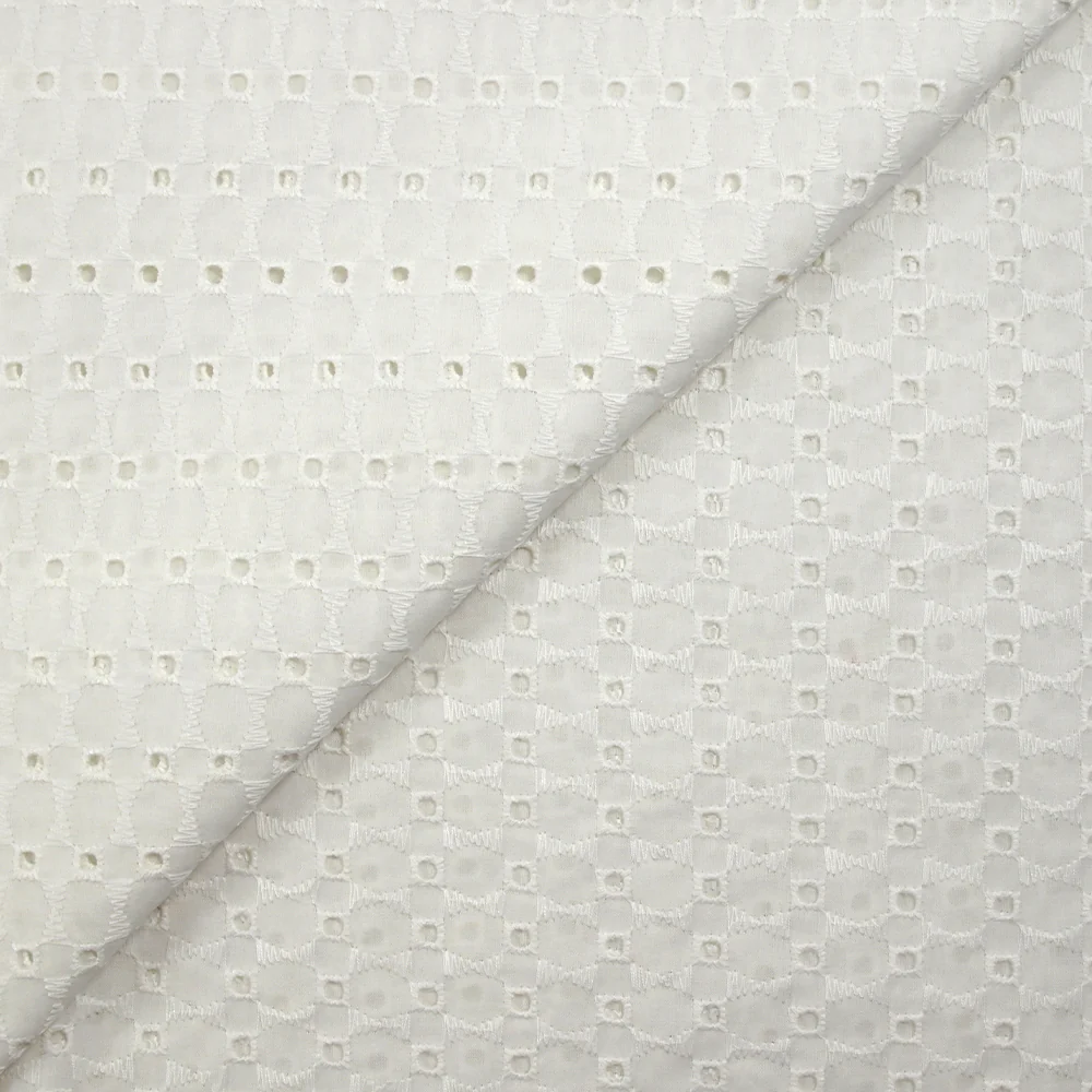 Broderie anglaise Maja blanc cassé - Image 5