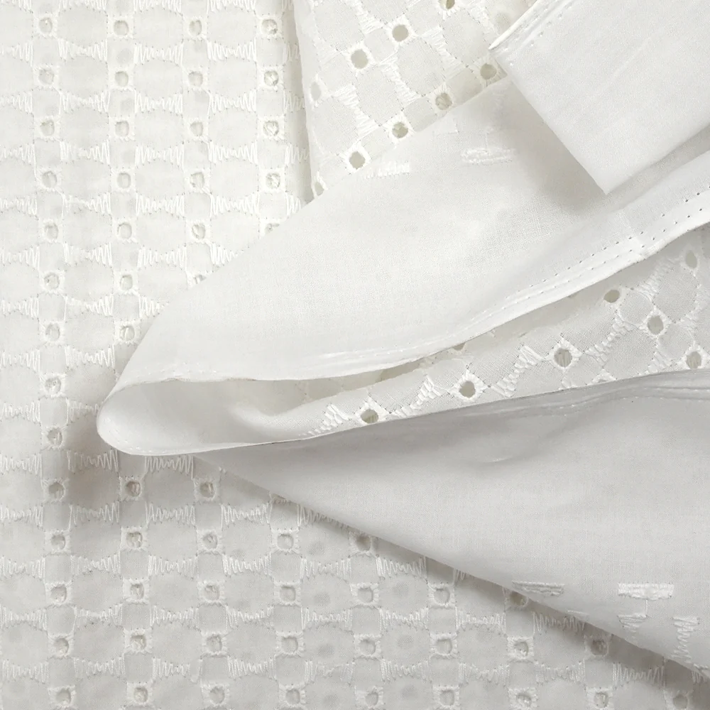 Broderie anglaise Maja blanc cassé - Image 6