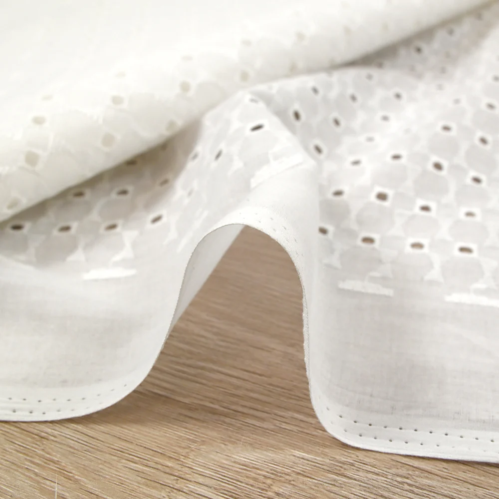 Broderie anglaise Maja blanc cassé - Image 7