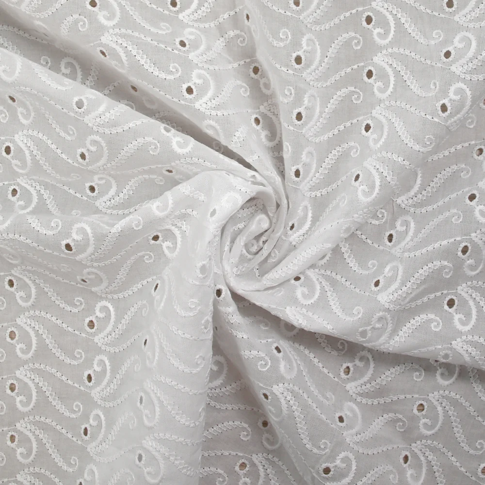 Broderie anglaise Nessa blanc cassé - Image 2