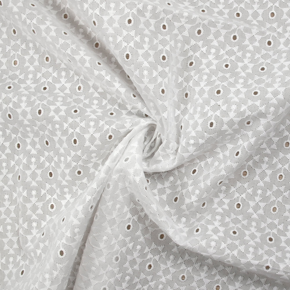Broderie anglaise Rhona blanc cassé - Image 2