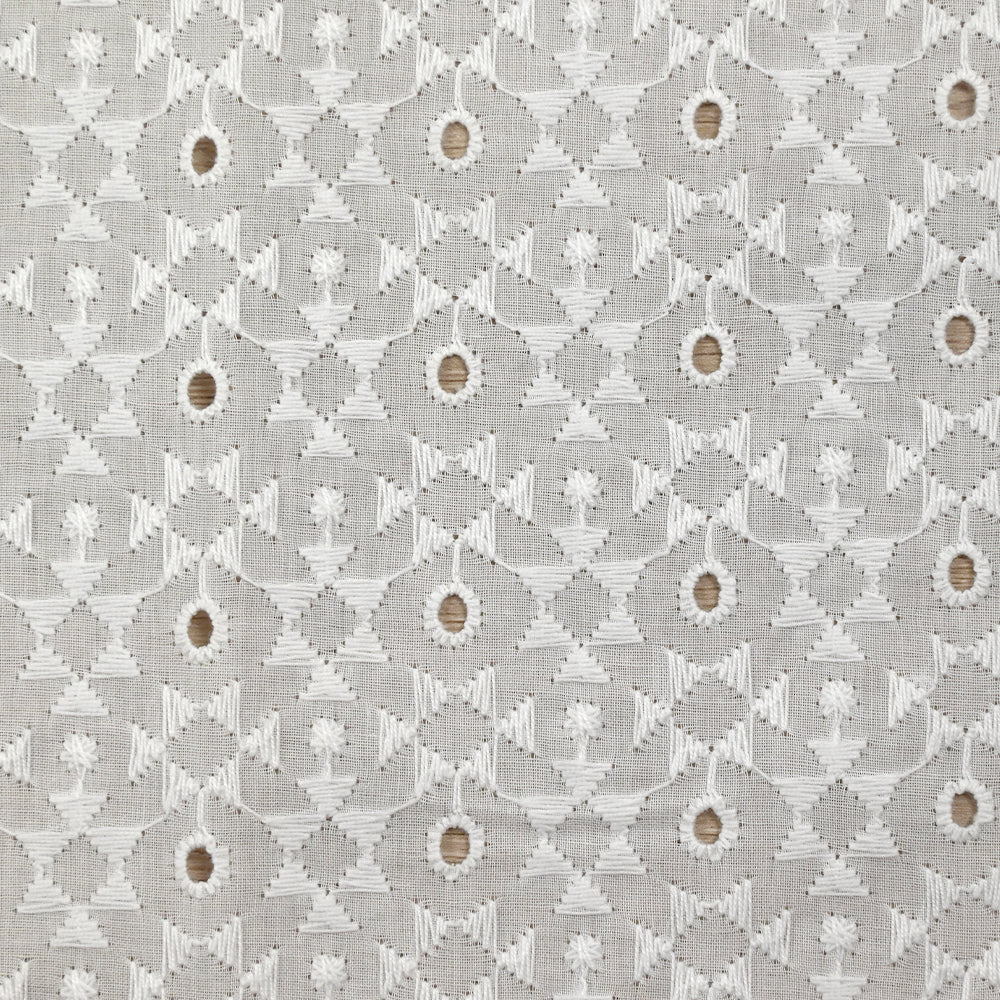 Broderie anglaise Rhona blanc cassé - Image 4