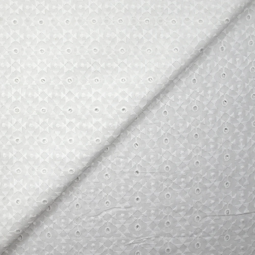 Broderie anglaise Rhona blanc cassé - Image 5