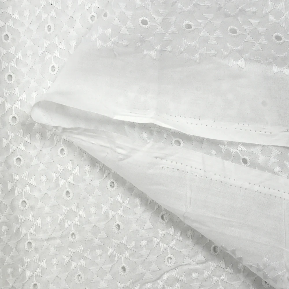 Broderie anglaise Rhona blanc cassé - Image 6