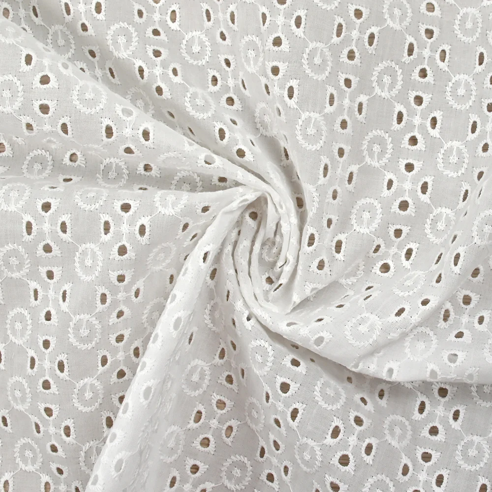 Broderie anglaise Saoirse blanc cassé - Image 2