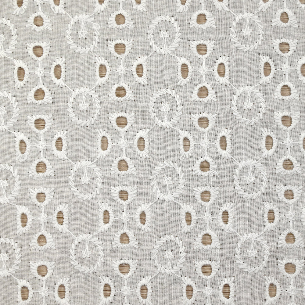 Broderie anglaise Saoirse blanc cassé - Image 4