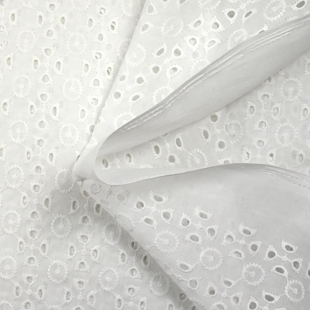 Broderie anglaise Saoirse blanc cassé - Image 6
