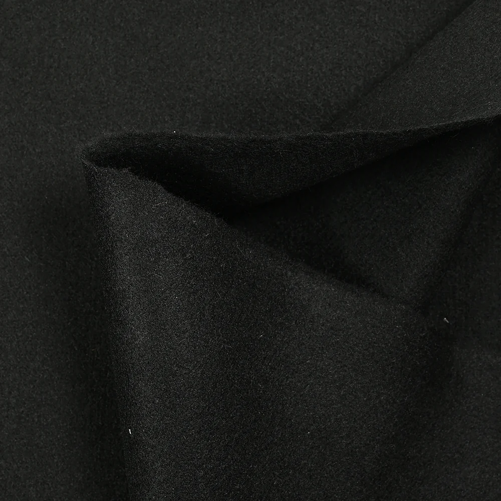 Caban de polyester noir - Image 4
