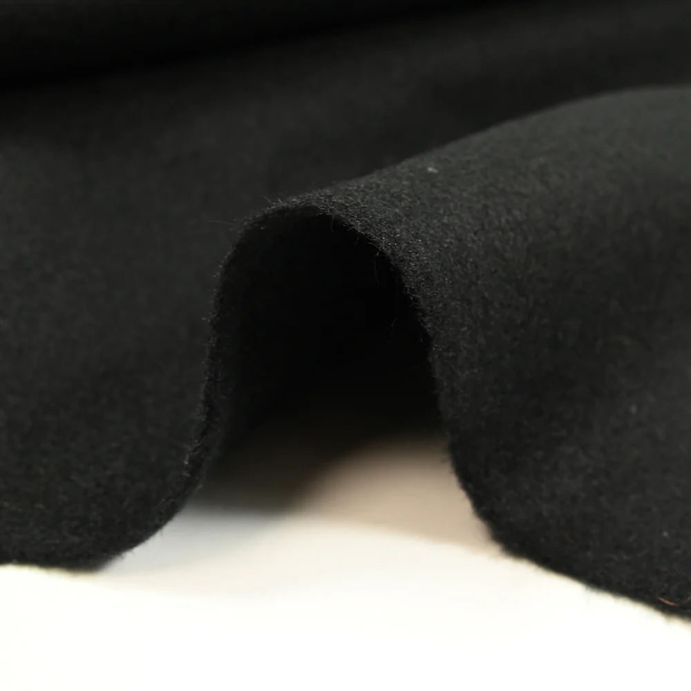 Caban de polyester noir - Image 5
