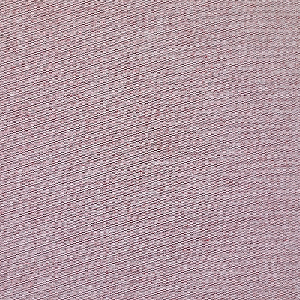 Chambray de coton rouge foncé - Image 3