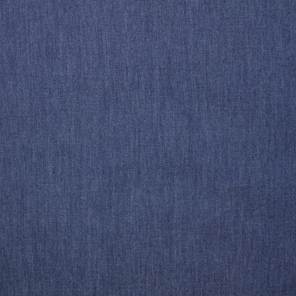 Chambray de polycoton bleu marine - Image 3