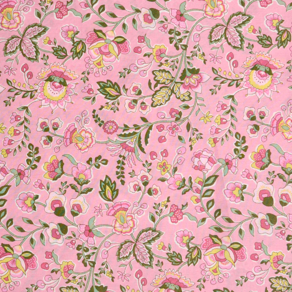 Coton liberty ® Kazusa rose au mètre - Image 3