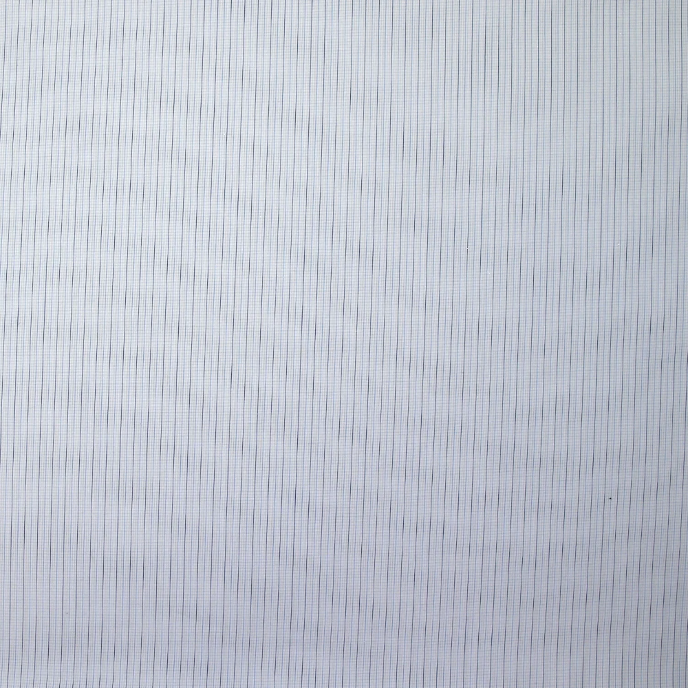 Coton chemise tissé-teint Olympe fond blanc - Image 4
