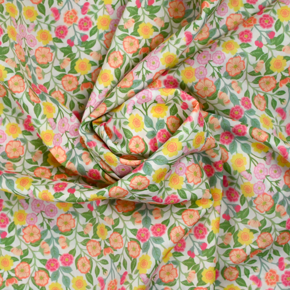 Coton liberty ® 150th Vigers Sketch au mètre - Image 3