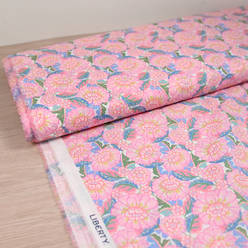 Coton liberty ® Clifford Street rose au mètre - Image 2